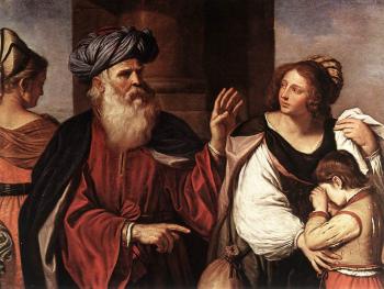 圭爾奇諾 Abraham Casting Out Hagar and Ishmael 圭爾奇諾 Abraham Casting Out Hagar and Ishmael